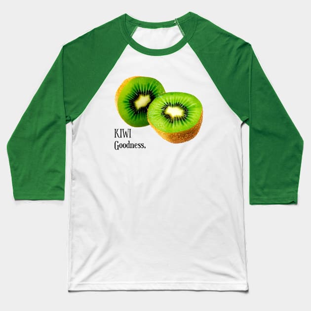 Kiwi fruits Baseball T-Shirt by CS77